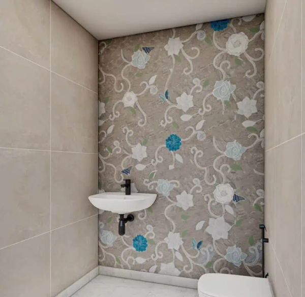 Waterjet Mosaic Bathroom Backsplash