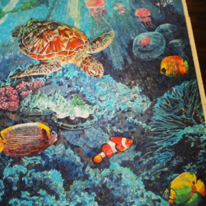 Sea-life Turtle Mosaics