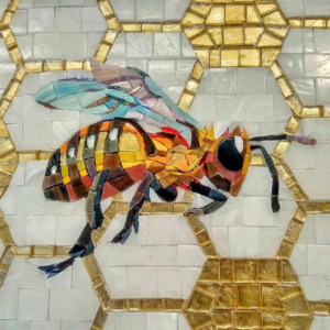 Honey Bee Hive Mosaic